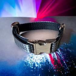 The Blue S | Chien et chat | Collier SHINY GREY | XXS