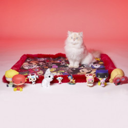 Le Tapis Rouge | Chien | Tapis Collection TIME TO ROCK | Rouge avec personnages