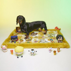 Le Tapis Rouge | Chien | Tapis Collection SWEET BREAKFAST | Jaune avec personnages