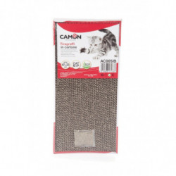 Camon | Chat | Griffoir carton avec herbe aux chat ou catnip | Griffoir écologique