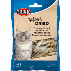 Trixie - Poisson séché pour chats, 50 g