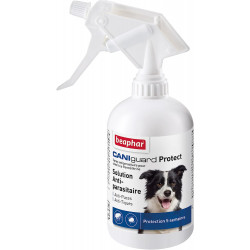 Beaphar | CANIguard Protect, pulvérisateur antiparasitaire à la Perméthrine pour chien