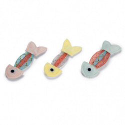 Beeztees | Chat | Lot de 3 poissons en peluche