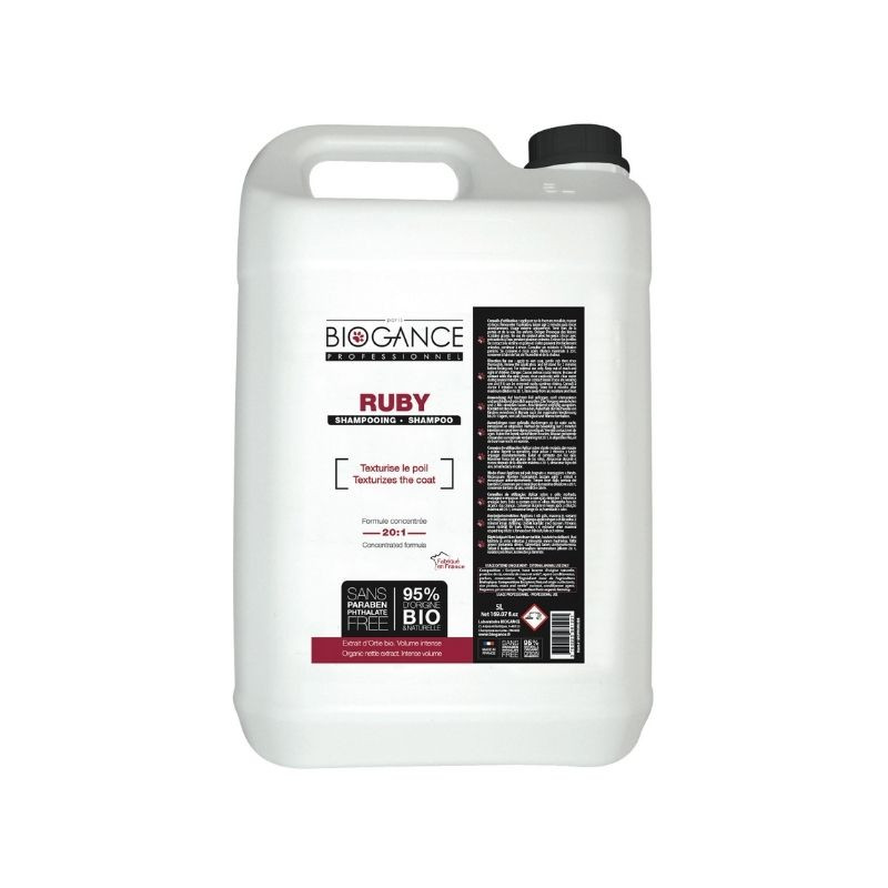 Shampoing Pro Ruby Texturisant Biogance – 5 litres