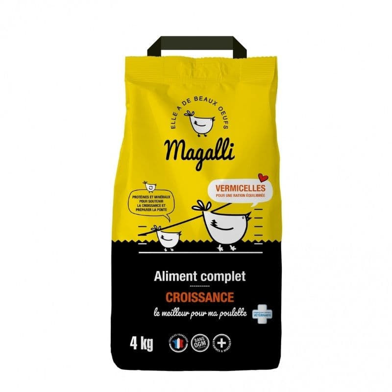 Magalli – Aliment Complet Croissance Pour Poulette
