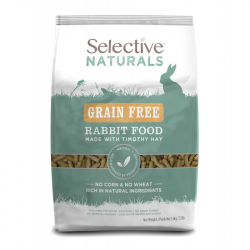 Selective Naturals – Nourriture sans céréales pour lapin -1,5 Kg