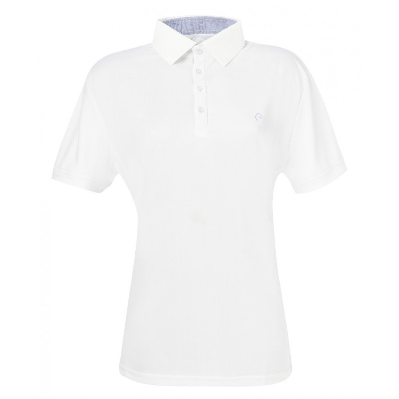 Polo EQUITHÈME "Mesh", col chemise - homme