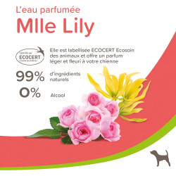 BEAPHAR – MLLE LILY – Eau Parfumée labellisée ECOCERT pour Chien Femelle