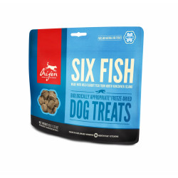 Orijen| Friandises six fish treats pour chien | 92 g
