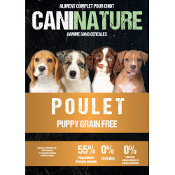 Caninature v2.0 | Croquettes Chiot Poulet Grain Free