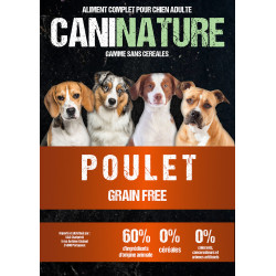 Caninature v2.0 | Croquettes chien Adulte Poulet Frais Grain Free
