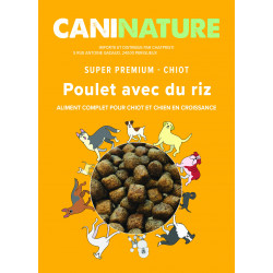 CaniNature | Chien | Croquettes pour Chiot Poulet & Riz