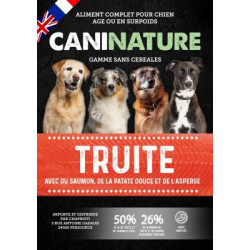 CaniNature | Chien | Croquettes Light & Senior Truite & Saumon Grain Free