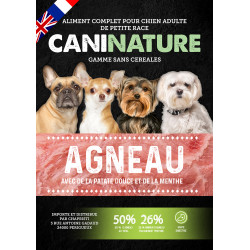 Caninature | Chien | Croquettes Adulte Petite Race Agneau Grain Free