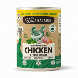 Wild Balance | Chien | Poulet et Légumes Vapeur 400g