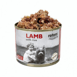 Retorn |Chien | Boîte Agneau et riz