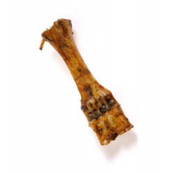 Distridog | Os de pied de veau fumé de 500 g | Friandise pour chien 100 % naturelle