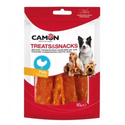 Camon | Lamelles larges au poulet | Friandises pour chien et chiot