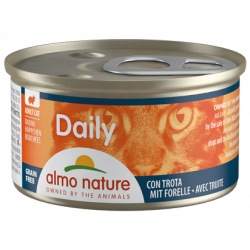 Almo Nature | Chat | Bouchées avec Truite 85g Daily Grain Free