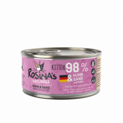 Rosina's Finest | CHATON | Pâtée au Poulet & Oie- boîte 100g