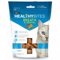 Mark&Chappell | Chat et chaton | Friandises Vetiq dents saines VetIQ Healthy Bites Breath & Dental