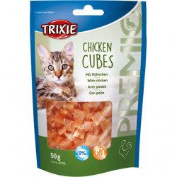 Trixie | Friandise pour chat | PREMIO Chicken Cubes, 50 g