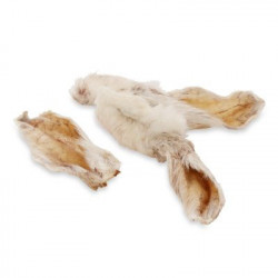 Cernunos | Oreille de lapin avec poils - Friandise pour chien
