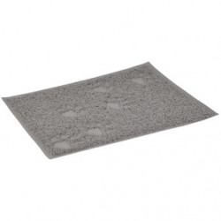 Flamingo | Chat | Tapis de bac à litière gris 40X30cm