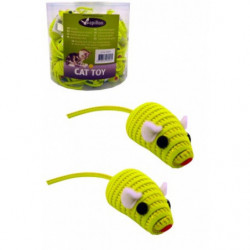 Papillon Pet Products | Chat | Souris jaune Fluorescent 5 cm