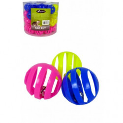 Papillon Pet Products | Chat | Balle en plastique avec cloche 4 cm