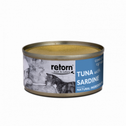 Retorn | Chat | Boîte Thon & Sardine 80g