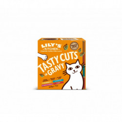 Lily's Kitchen | Chat | Multipack Délicieuses Bouchées en Sauce - 8 x 85g