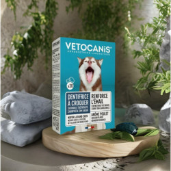 Vetocanis | Chien | Dentifrice Anti-Tartre à Croquer