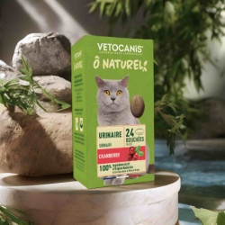 Vetocanis | Chat | Bouchées Urinaires à la Cranberry | Soutien Rénal Naturel