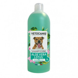 Vetocanis | Chien | Shampoing Aloe Vera & Lotus | Hydrate, Fortifie - 1L
