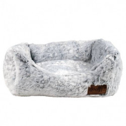 Doogy | Panier douillet chien et chat | Sofa white Panther Taille S