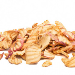 Bubimex | Chips de pommes | Aliment rongeurs et lapins nains 60g