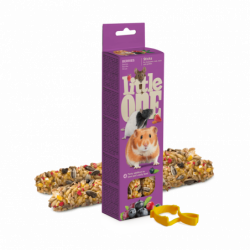 Little One | Sticks avec baies pour hamsters, rats, souris et gerbilles 2x60g