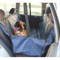 Couverture de protection voiture siège arrière chien KARLIE FLAMINGO