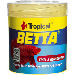 Tropical | Poisson Betta et Combattant | Nourriture Complète 50ml