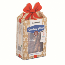 Beeztees | Friandises de Noël | Sticks pour chien au canard