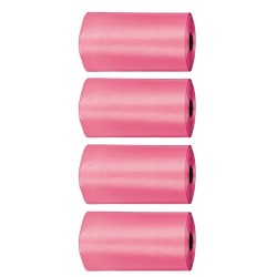 FREEDOG | 4 rouleaux de 20 sacs ramasse-crottes | Parfum rose