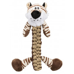 Jouet Tigre pour chien - corde -32cm