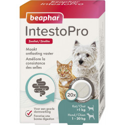 IntestoPro de Beaphar pour Chats et Petits Chiens (1 – 15 kg) - 20 comprimés