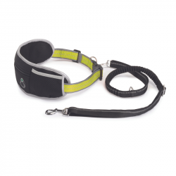 Ceinture canicross réfléchissante pour chiens arka haok by