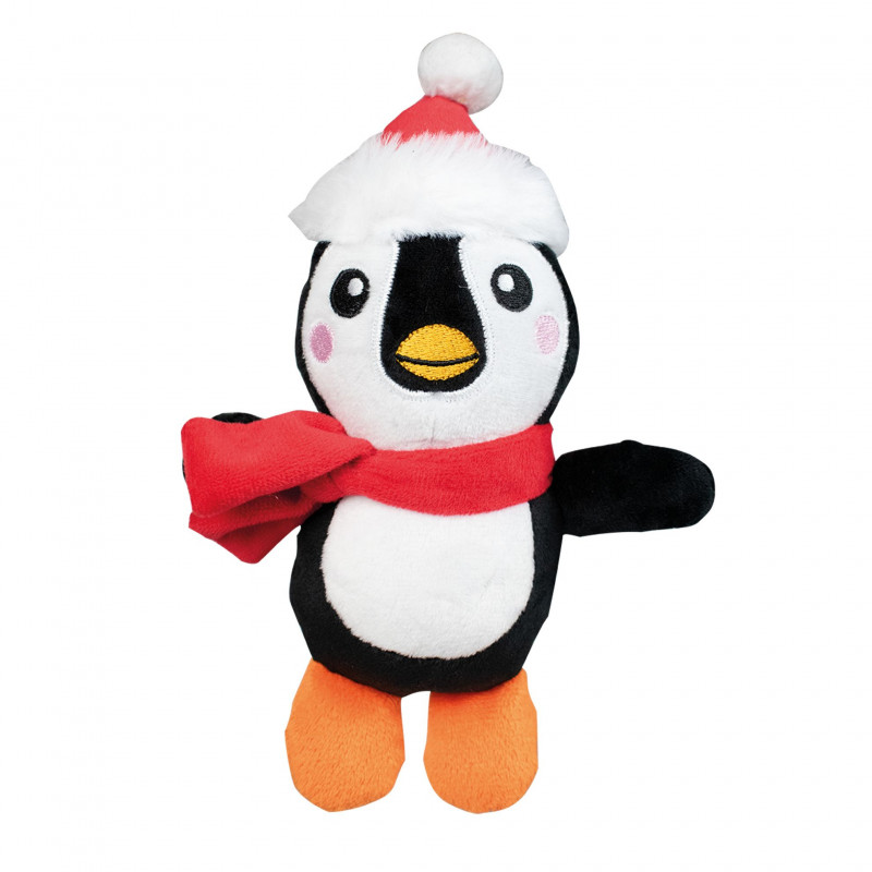peluche pingouin noel