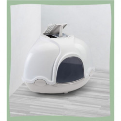 Imac Ginger | Maison de toilette d’angle pour chat