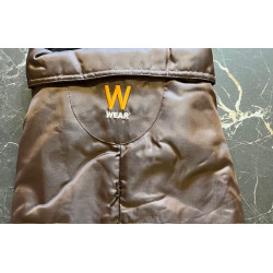 Wouapy / Manteau imperméable marron avec intérieur polaire