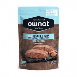 OWNAT | Pâté dinde thon grain free pour chat stérilisé