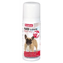 Beaphar No Love | Spray pour neutraliser les phéromones des chiennes en chaleur | 50 ml